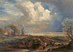 Tormenta de verano cerca de Pulborough, Sussex de Samuel Palmer