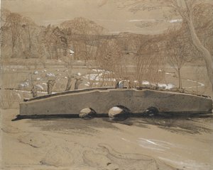 El puente en Shoreham, ca. 1829
