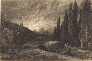 El labrador temprano de Samuel Palmer