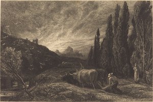 El primer labrador de Samuel Palmer