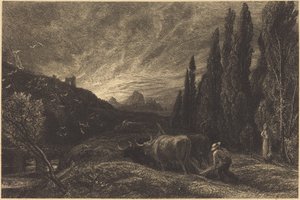 El labrador temprano de Samuel Palmer