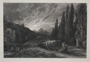 El labrador temprano de Samuel Palmer