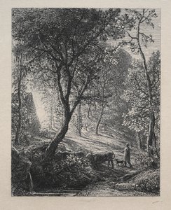 La cabaña del pastor de Samuel Palmer