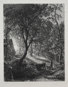 La cabaña del pastor de Samuel Palmer