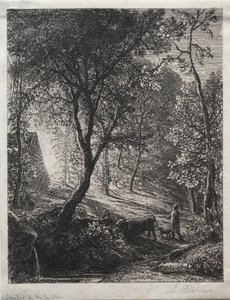 La cabaña del pastor de Samuel Palmer
