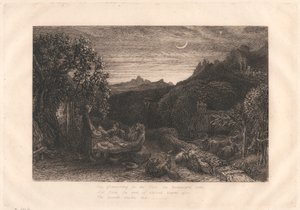 La estrella de vuelta a casa de Samuel Palmer