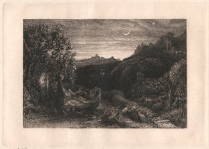 La estrella de vuelta a casa de Samuel Palmer