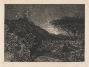 La Torre Solitaria de Samuel Palmer