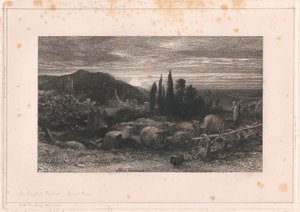La Luna Creciente de Samuel Palmer