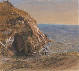 The Rock Slip, cerca de Boscastle de Samuel Palmer