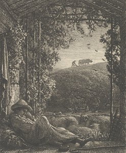 El Pastor Durmiente, Temprano en la Mañana, 1857