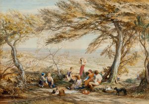 La cena rústica de Samuel Palmer