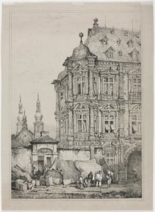 Castillo de Martinsburg, Maguncia, Alemania de Samuel Prout