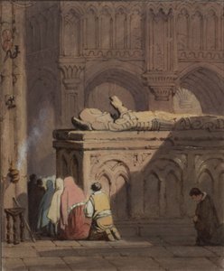 Interior de iglesia de Samuel Prout