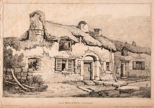 Cerca de Helston, Cornualles de Samuel Prout
