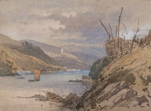 En el Yealm, South Devon de Samuel Prout