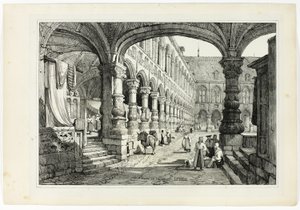 Palacio del Príncipe, Lieja de Samuel Prout