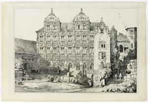 Parte del castillo de Heidelberg de Samuel Prout
