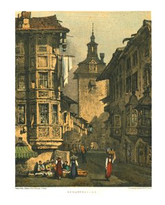 Schaffhausen, principios del siglo XIX de Samuel Prout