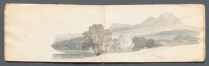 Cuaderno de bocetos: Colinas de Eildon
