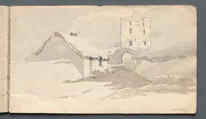 Cuaderno de bocetos: Norham de Samuel Prout