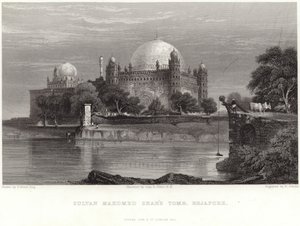 Tumba del Sultán Mahomed Shah en Beejapore