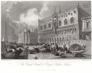 El Gran Canal y el Palacio Ducal