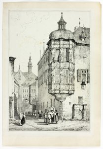 Wurzburgo, a partir de facsímiles de bocetos realizados en Flandes y Alemania de Samuel Prout