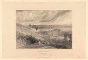 Castillo de Hylton, Condado de Durham de Samuel Rawle