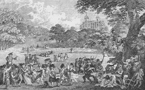 En Greenwich Park el lunes de Pentecostés, c1802, 1912 de Samuel Rawle