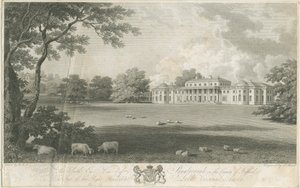 Salón Shugborough: grabado