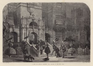 Una buena Navidad inglesa: la bienvenida en la puerta del salón de Samuel Read
