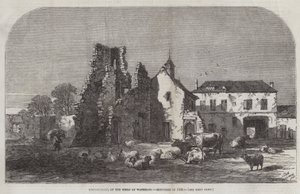 Hougoumont, en el campo de Waterloo de Samuel Read