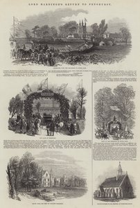 El regreso de Lord Hardinge a Penshurst de Samuel Read