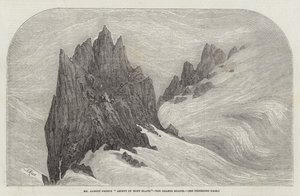 El Ascenso del Sr. Albert Smith al Mont Blanc, los Grands Mulets de Samuel Read