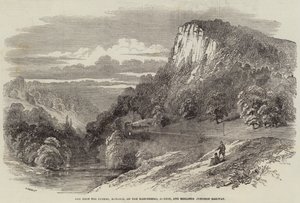 El túnel de High Tor, Matlock, en el Ferrocarril de Manchester, Buxton y Midlands Junction
