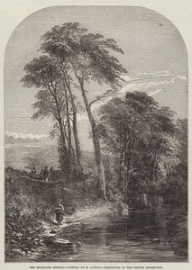 El arroyo del páramo, exposición de la British Institution de Samuel Read