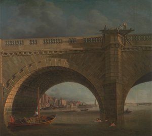 Arcos del puente de Westminster de Samuel Scott