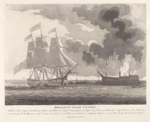 Brillante victoria naval de Samuel Seymour