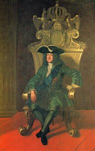 Retrato de Federico I de Prusia de Samuel Theodor Gericke