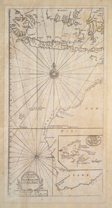 Un calado de la costa de Nueva Holanda y partes adyacentes de Samuel Thornton