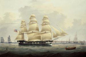 Un mercante británico en la costa sur