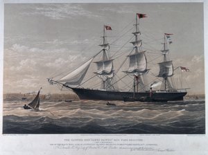 Barco clíper "James Baines de Samuel Walters