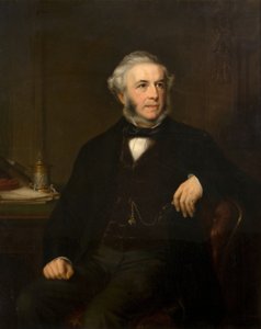 Retrato de George Richards Elkington de Samuel West