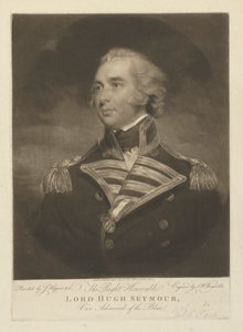 Vicealmirante Lord Hugh Seymour de Samuel William Reynolds