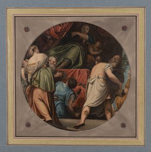 Rondel del techo de Samuel Woodforde