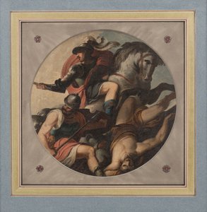 Rondel del techo de Samuel Woodforde