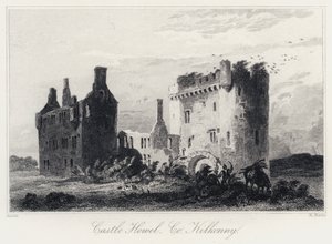 Castillo Howel, Co Kilkenny de Samuel after Austin