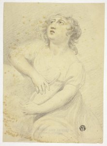 Mujer con lira de Samuel de Wilde