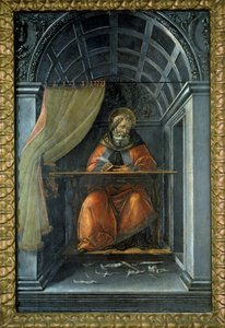 San Agustín en su celda de Sandro (1444/5 1510) Botticelli